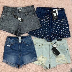 👖🛒 Denim Shorts size 5 (Set of 4)